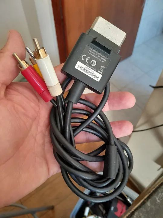 Cabo Av RCA Xbox 360 original - Foto 2