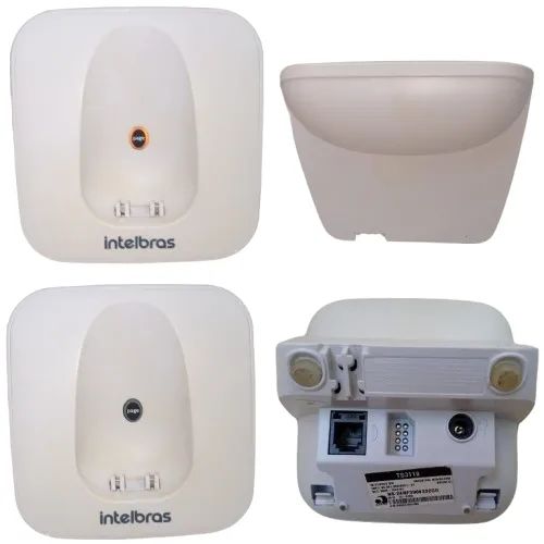 Base, Cabo, Fonte e Telefone Sem Fio Intelbras TS3110 Antigos - Foto 5
