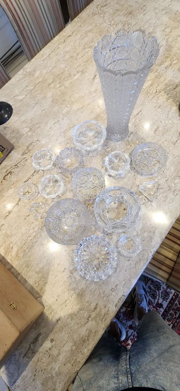 LINDOS de VIDRO Vaso e Cinzeiros - Foto 4