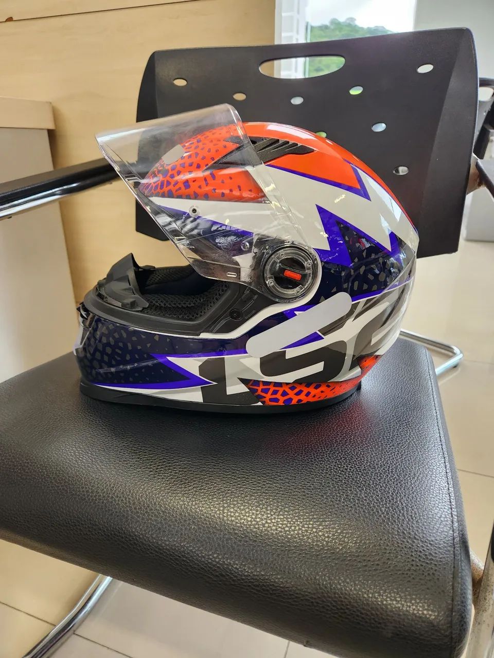Capacete de Moto LS2 FF358 Speedy TAMANHO 56 - Foto 3