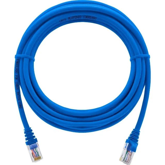 Cabo De Rede Cat6 5 Metros Pc Notebook Lan - Foto 2