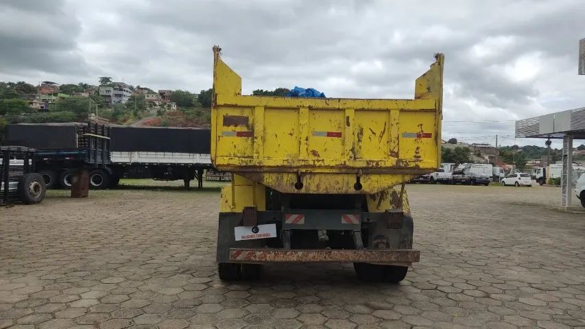 ford cargo 1215, ano 1997, caçamba amarelo - Foto 8
