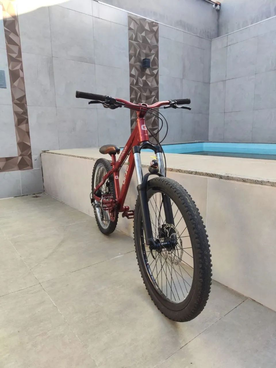 Bicicleta Gios Frx hexagon vermelha  - Foto 2