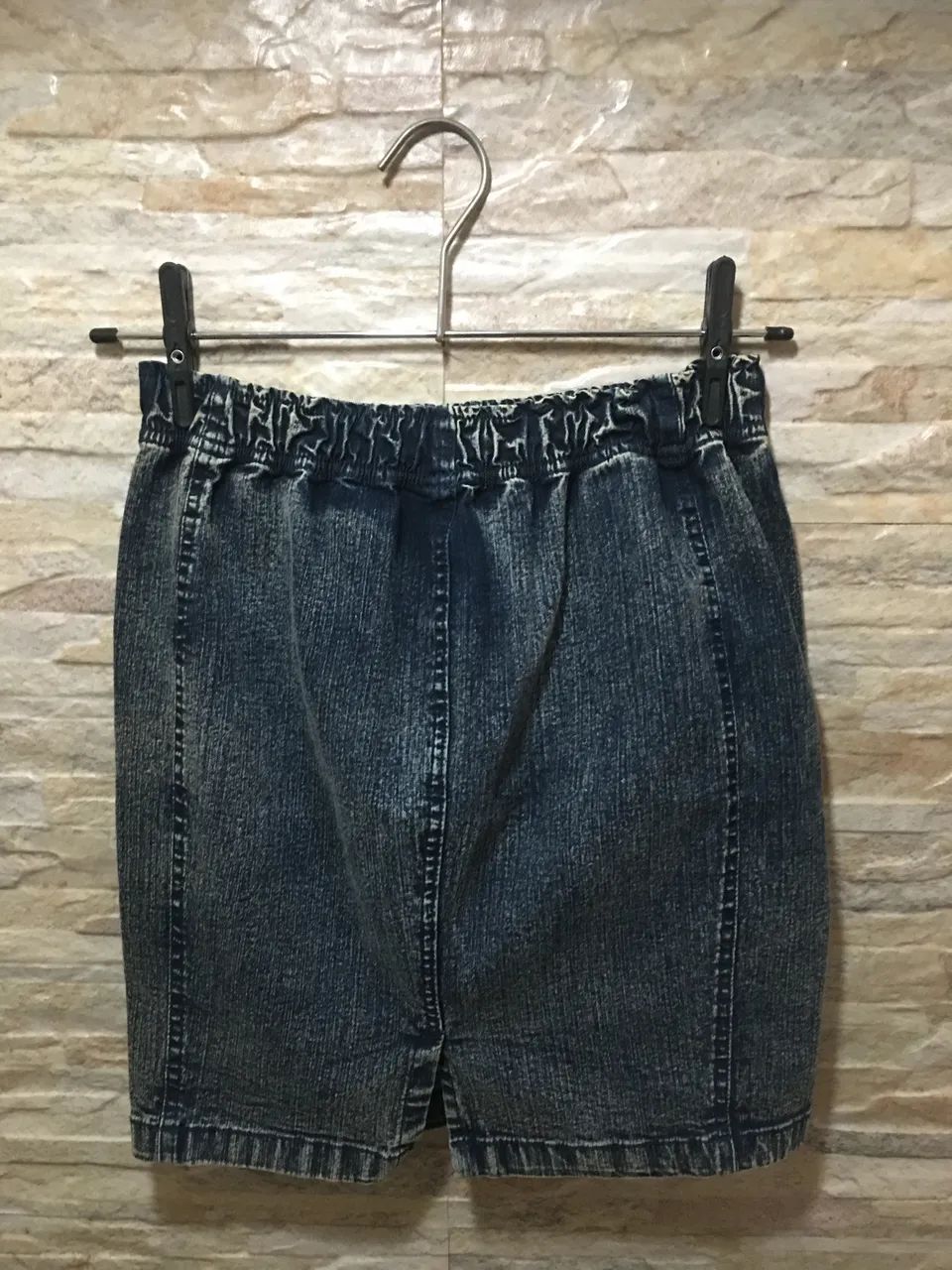 Saia Jeans Feminina Blue Steel - Foto 2
