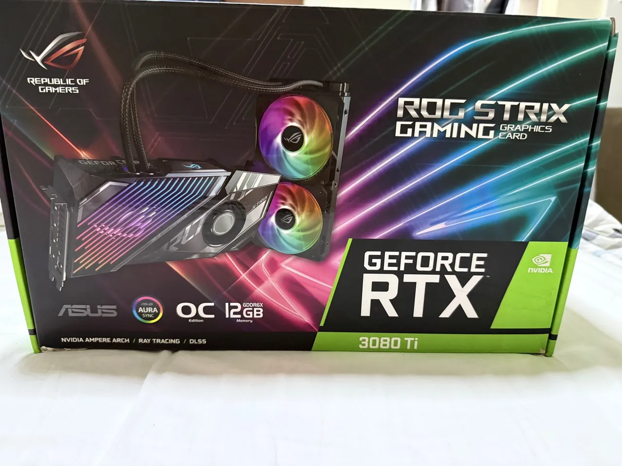 PLACA DE VIDEO ASUS ROG Strix GeForce RTX 3080 Ti OC Edition
