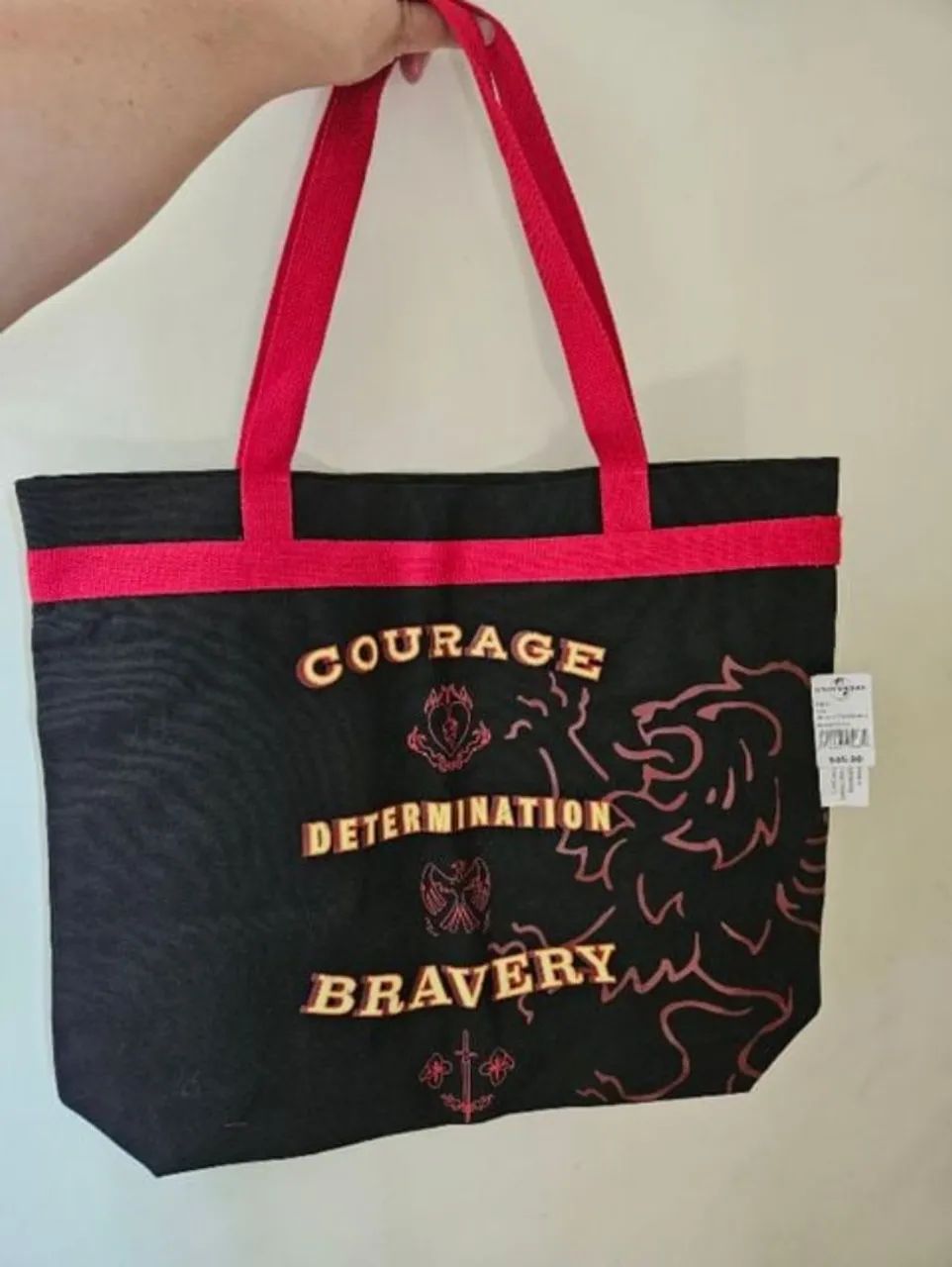 Bolsa Tecido Harry Potter Grifinoria Original Universal Studios Orlando 