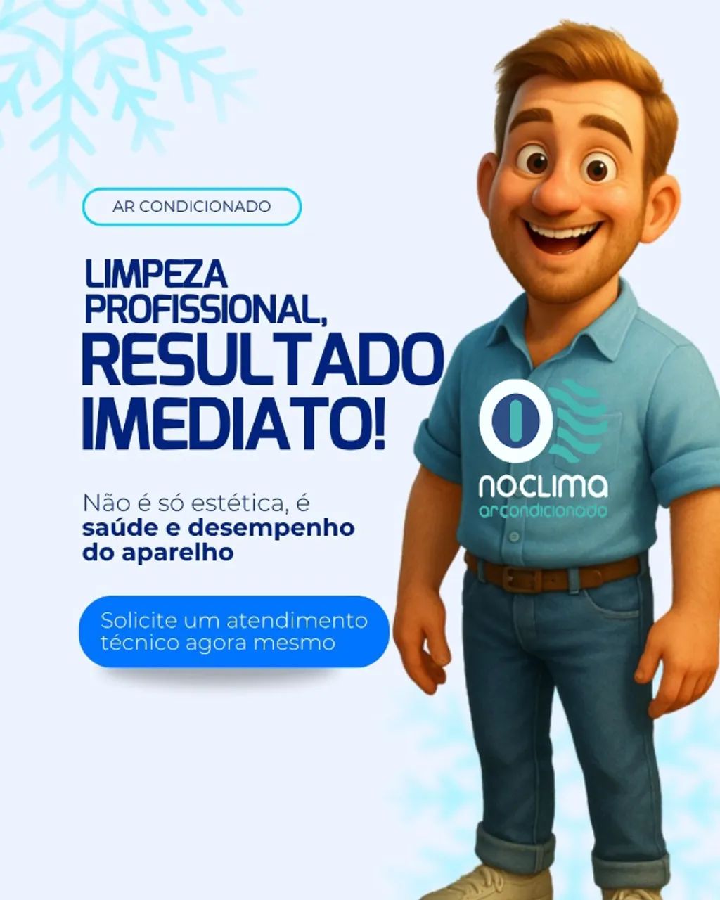 Limpeza profissional: resultado imediato! Ar condicionado