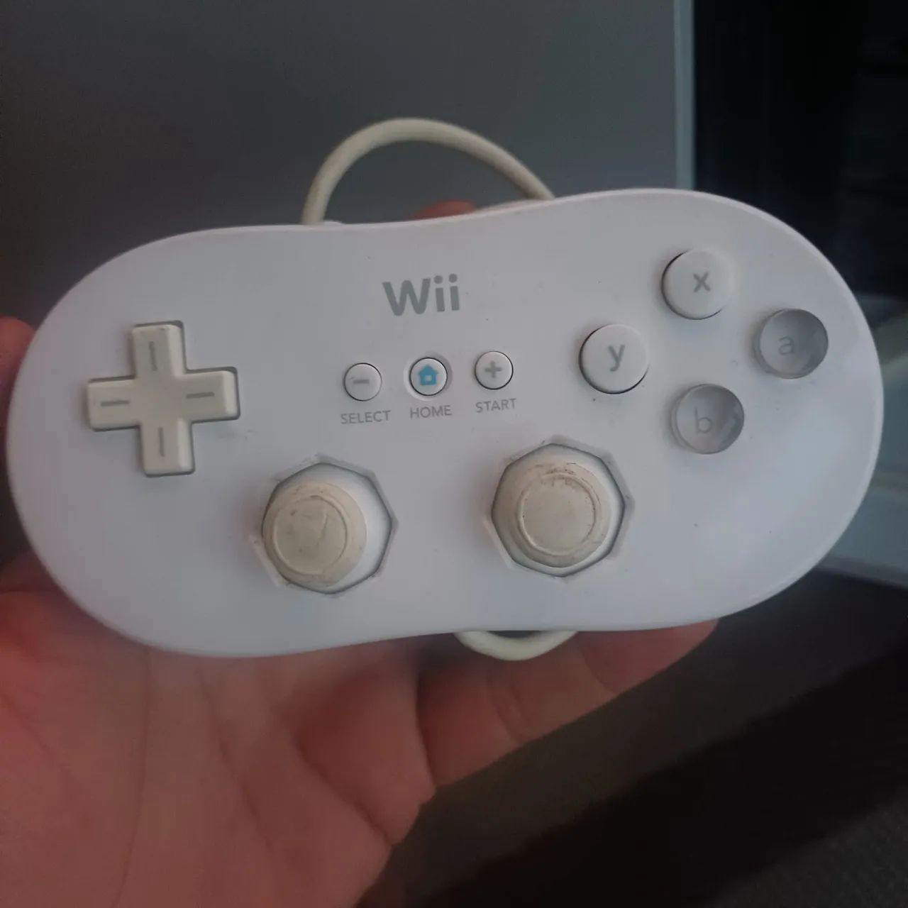 Controle Wii Branco - Usado