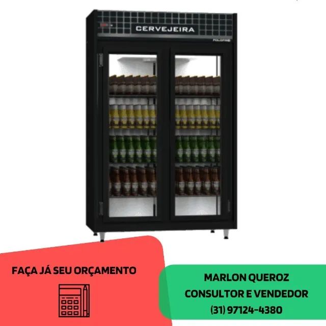 Cervejeira 2 Portas Metalfrio Porta de Vidro
