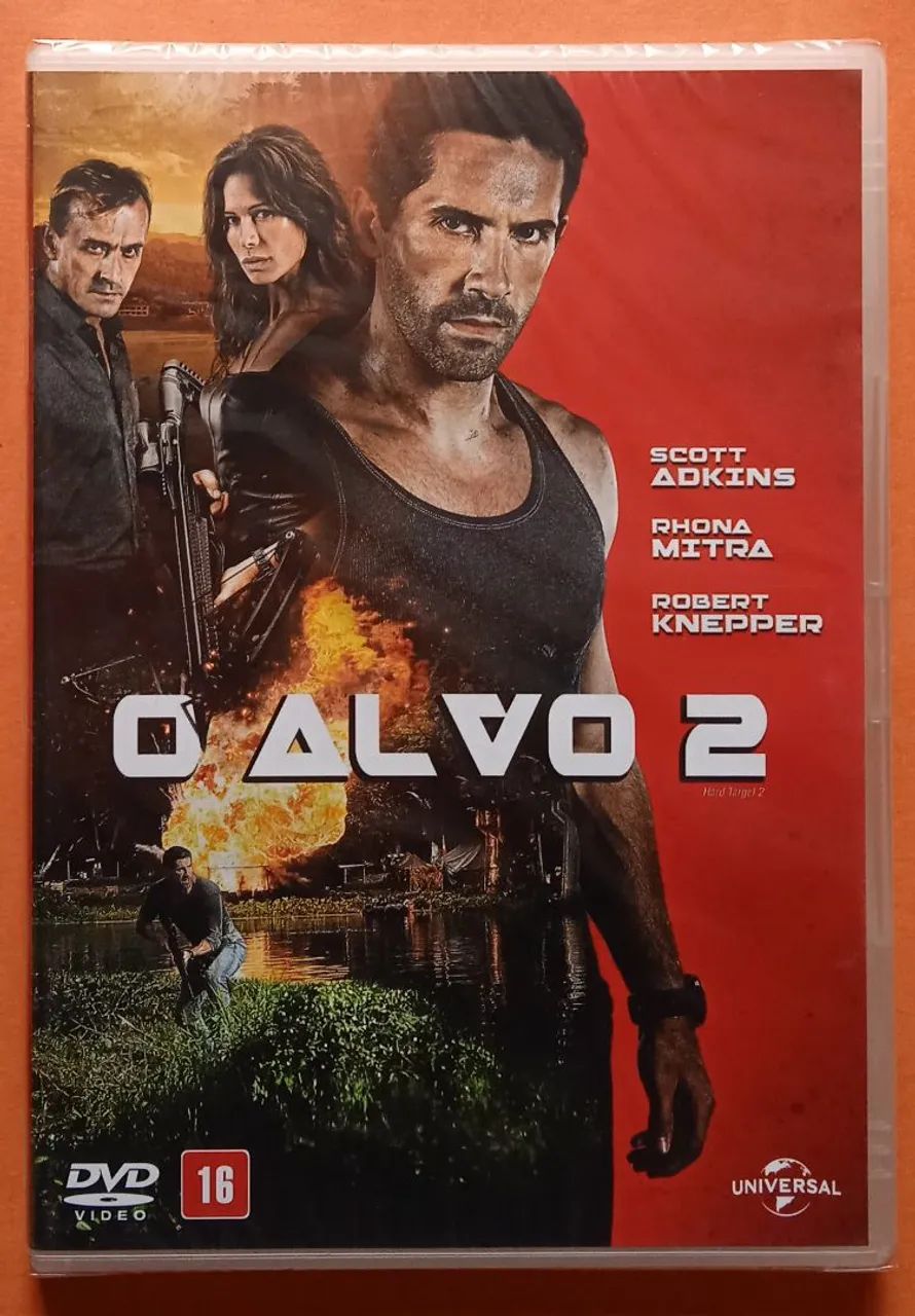 Dvd (Lacrado) O Alvo 2 - Scott Adkins 