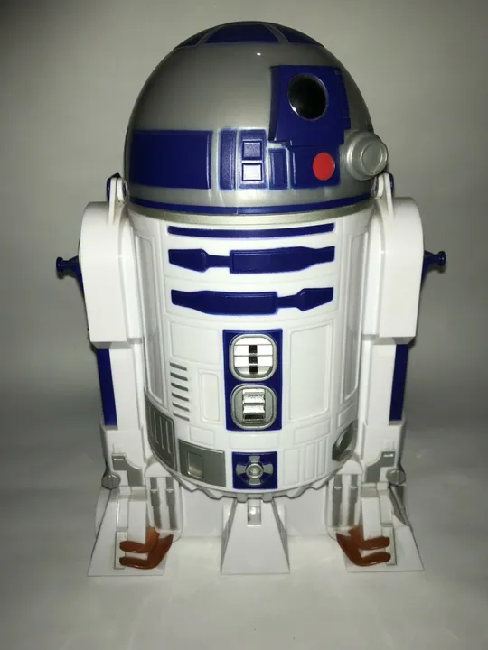 Pote de pipoca colecionável star wars r2d2