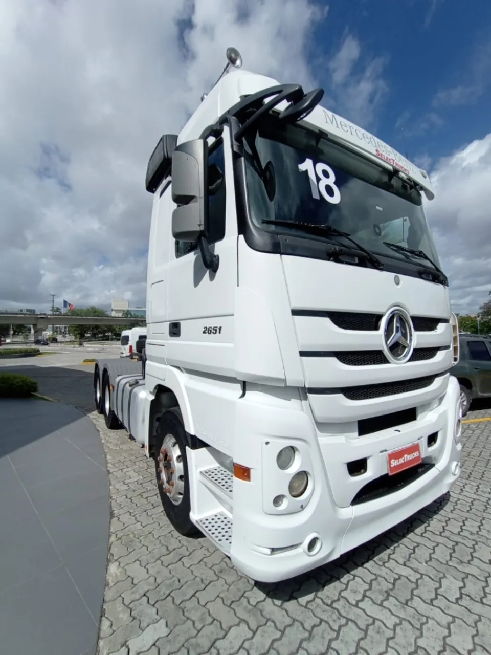Mercedes-benz-actros 2651s 6x4 Lta Mega Space