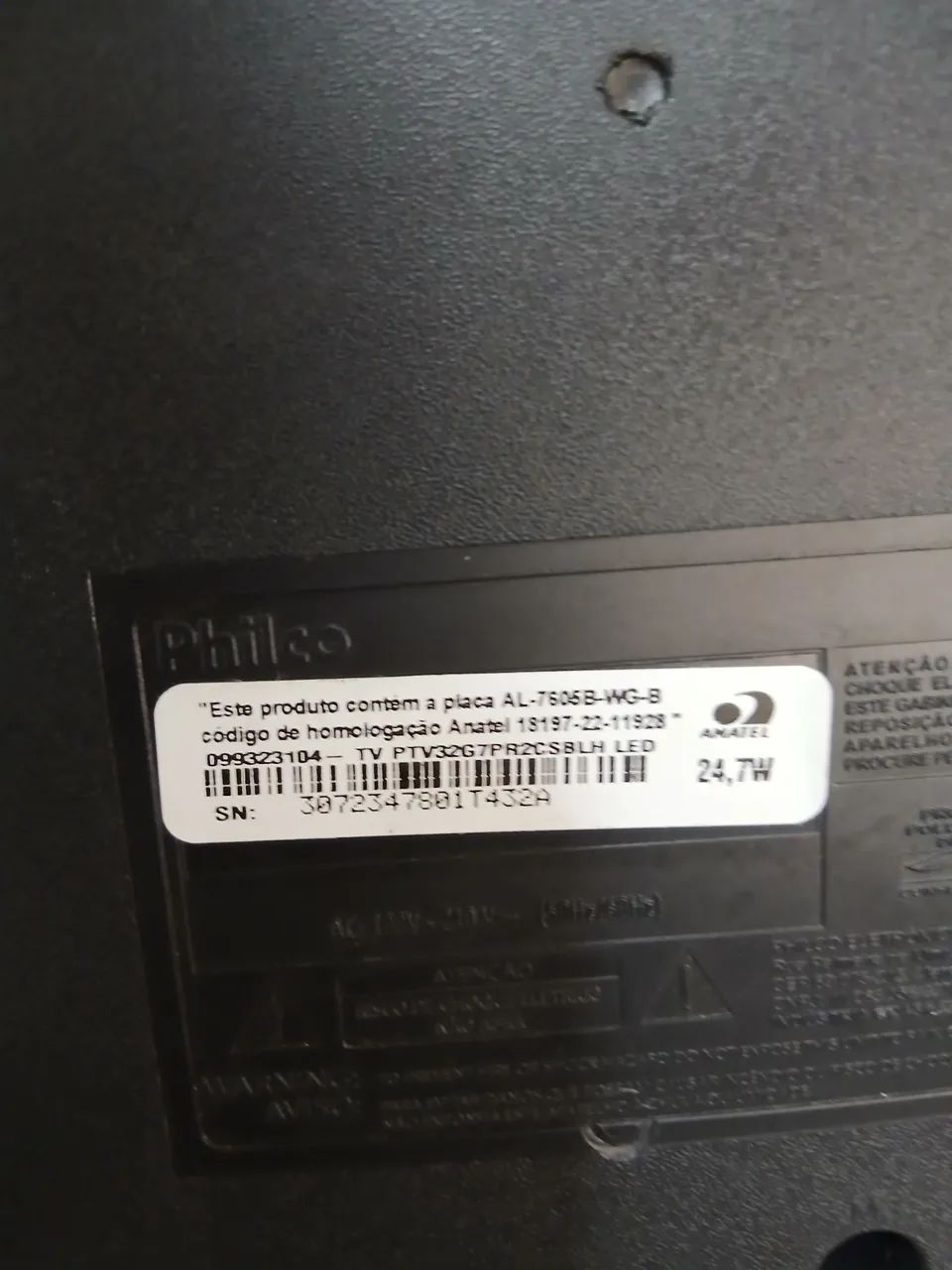 Vendo uma TV 32 polegadas tela quebrada - Foto 3
