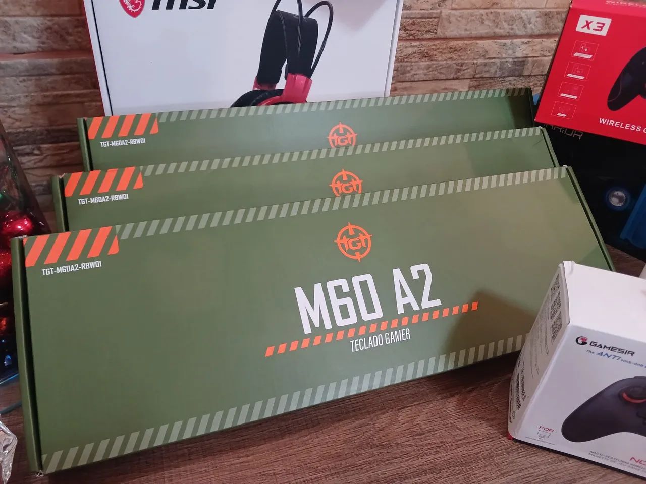 Teclado Gamer TGT M60 A2 Rgb ABNT2 (Acessório novo Caixa lacrada) - Foto 2