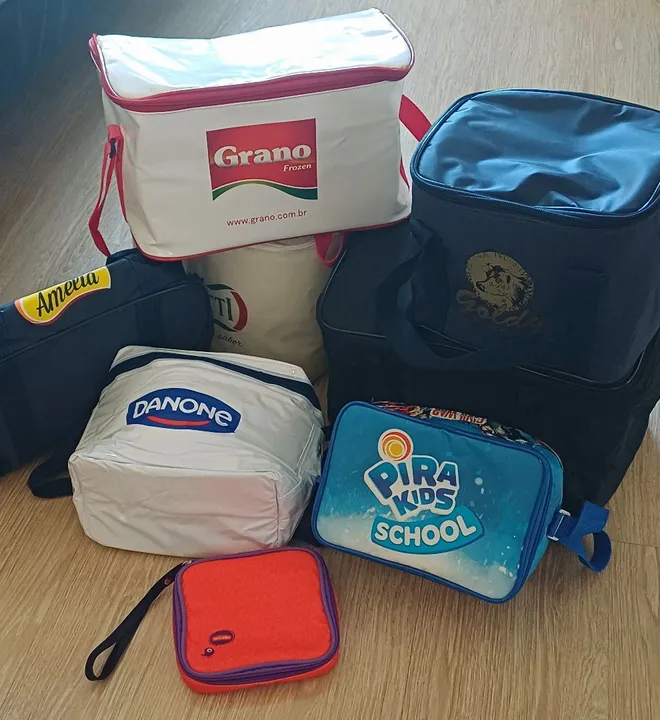 Kit 8 bolsas térmicas, bag freezer