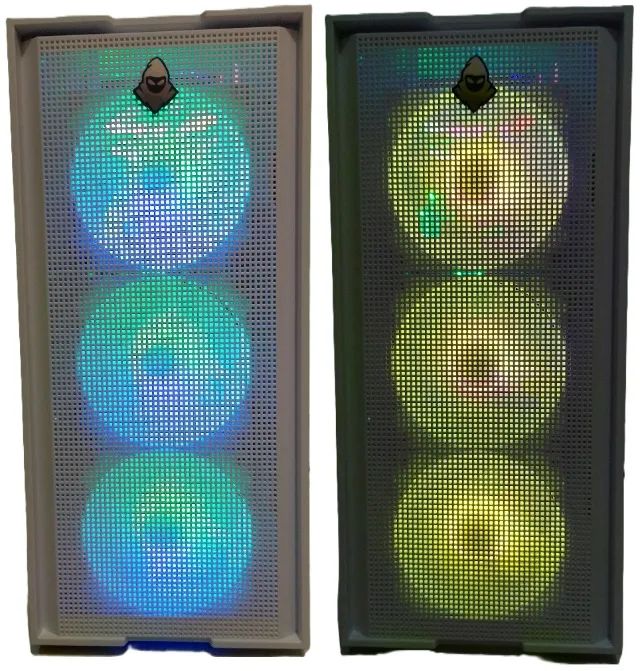 Computador PC Gamer AMD Ryzen 5 5500 NVidia RTX 5050 24B DDR4 SSD 256GB HD 1TB