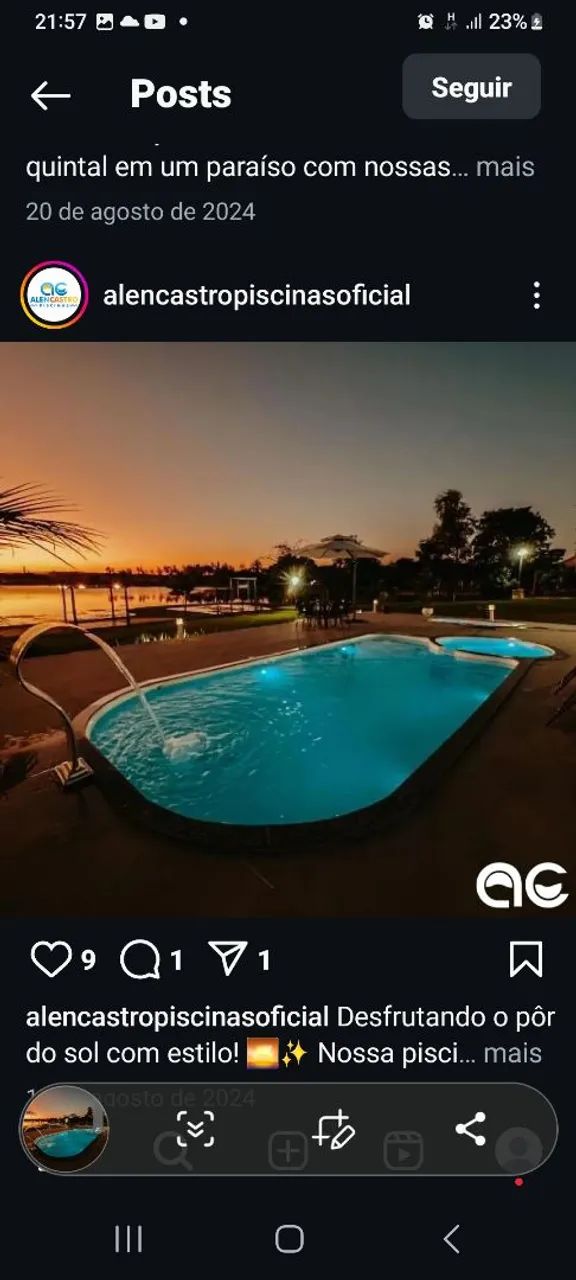 Piscina de 8m com Spa - Foto 2