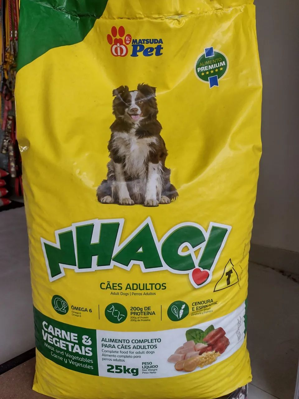 Ração Matsuda Pet Nh?c! Cães Adultos 25kg