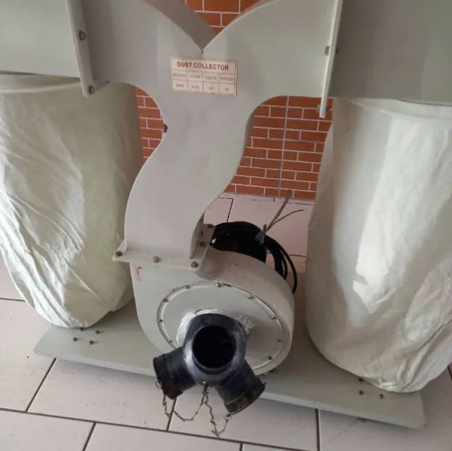 Coletor de pó duplo Dust - Marcenaria - Foto 3