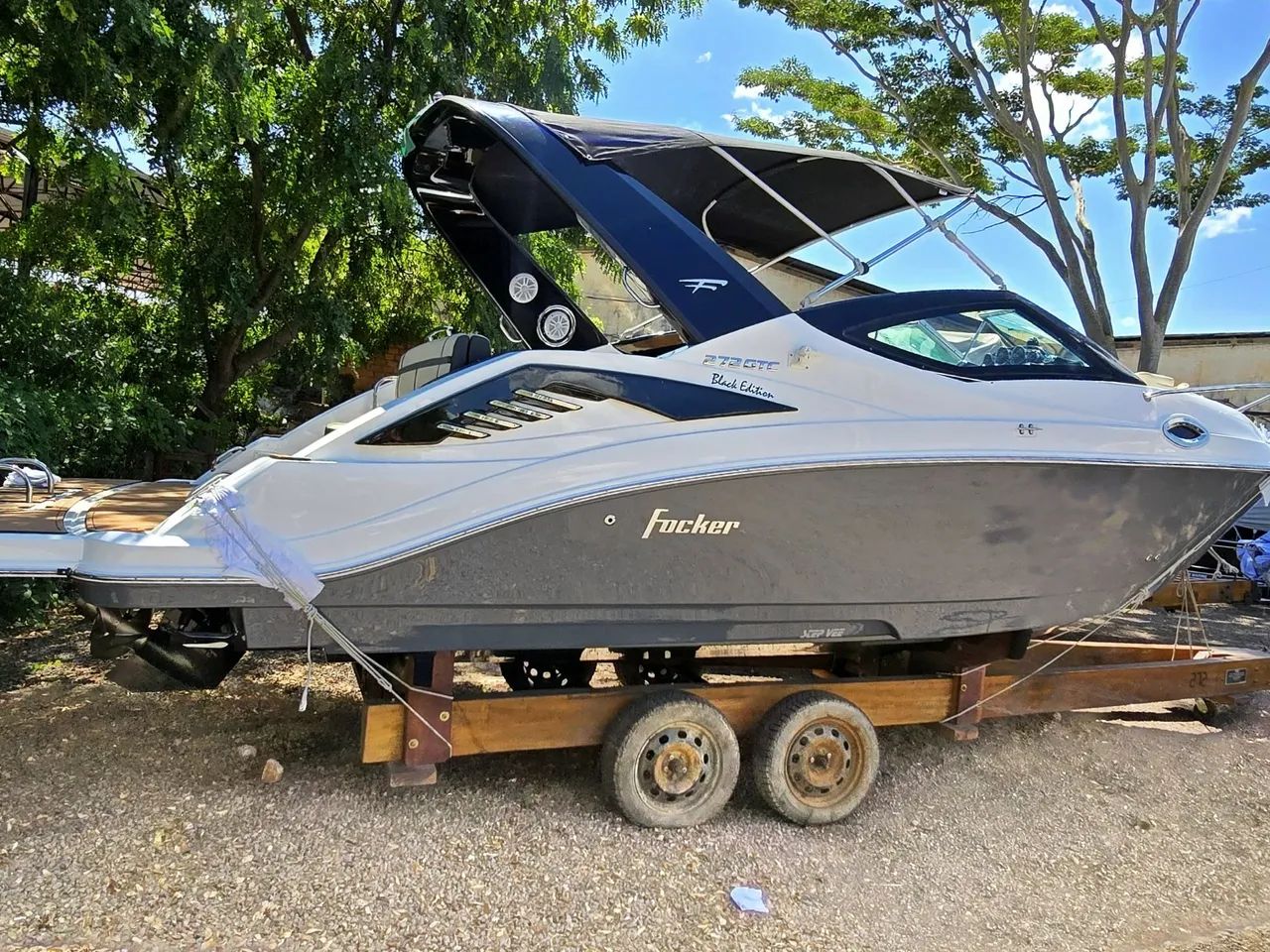 Focker 272 Gtc Black Edition - 2023 x1 Mercruiser 300 HP ñ Nx Triton Real Ventura Fs  - Foto 3