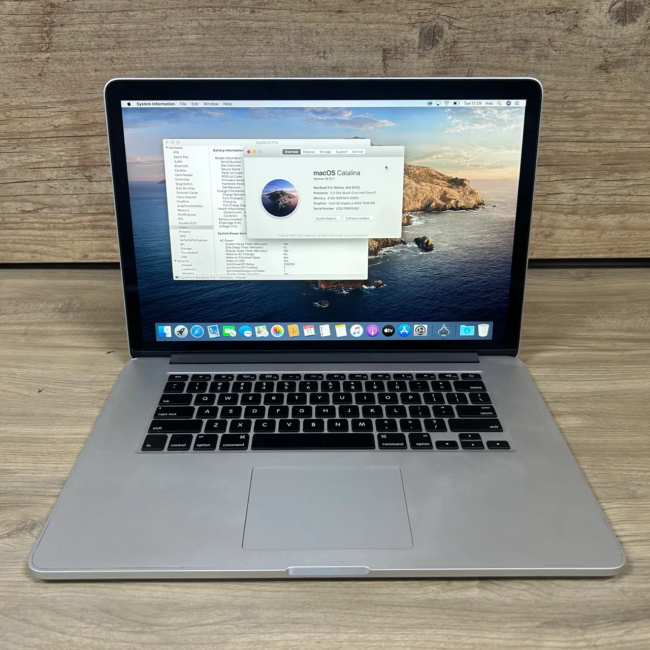 MacBook Pro 15インチ Mid 2012 本体 macbook pro 2012 15
