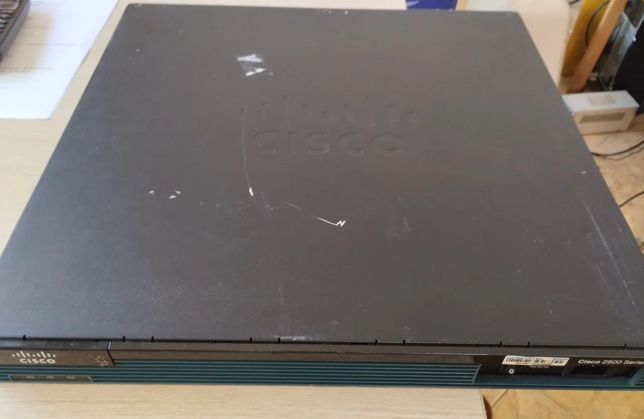 Roteador Cisco 2901 - Usado - excelente estado  - Foto 4