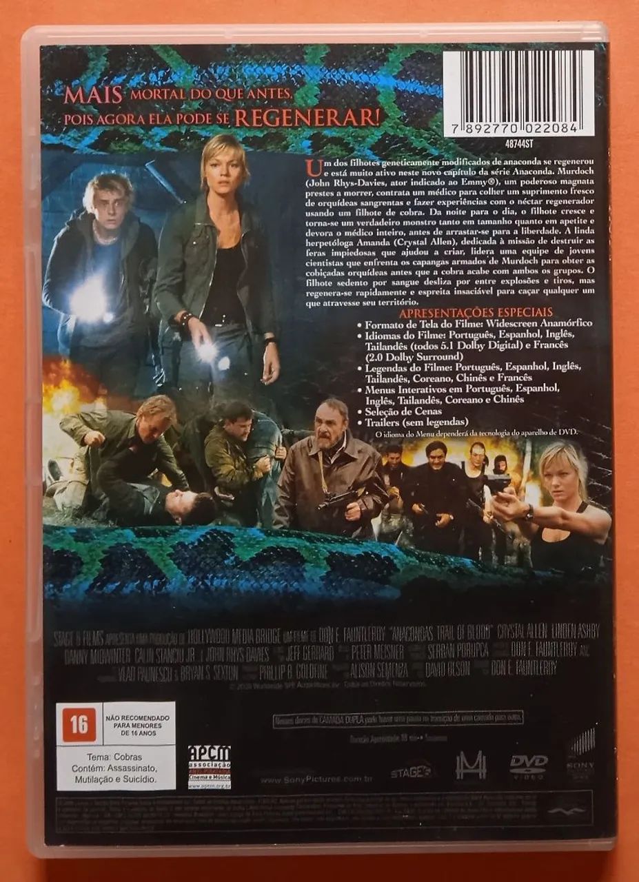 Dvd Anaconda 4  - Foto 2