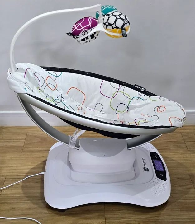 Cadeira de balanço elétrica 4moms Mamaroo - Foto 3