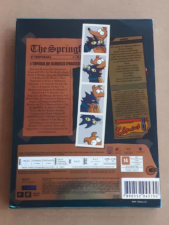 DVD box Os Simpsons 8° temporada - Foto 4