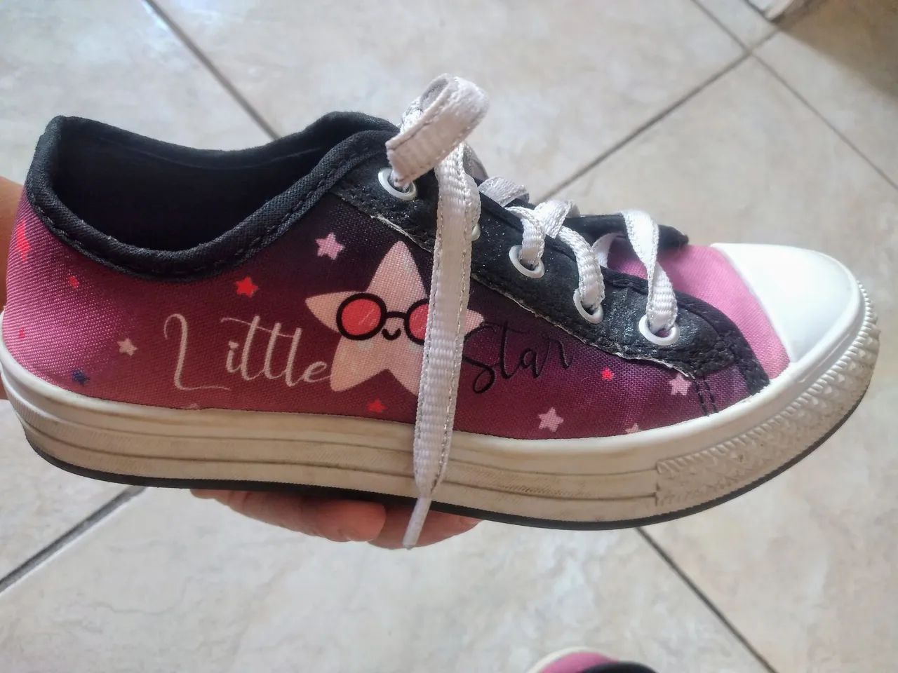 Tênis Infantil Estiloso Star Chic N°31 - Foto 2