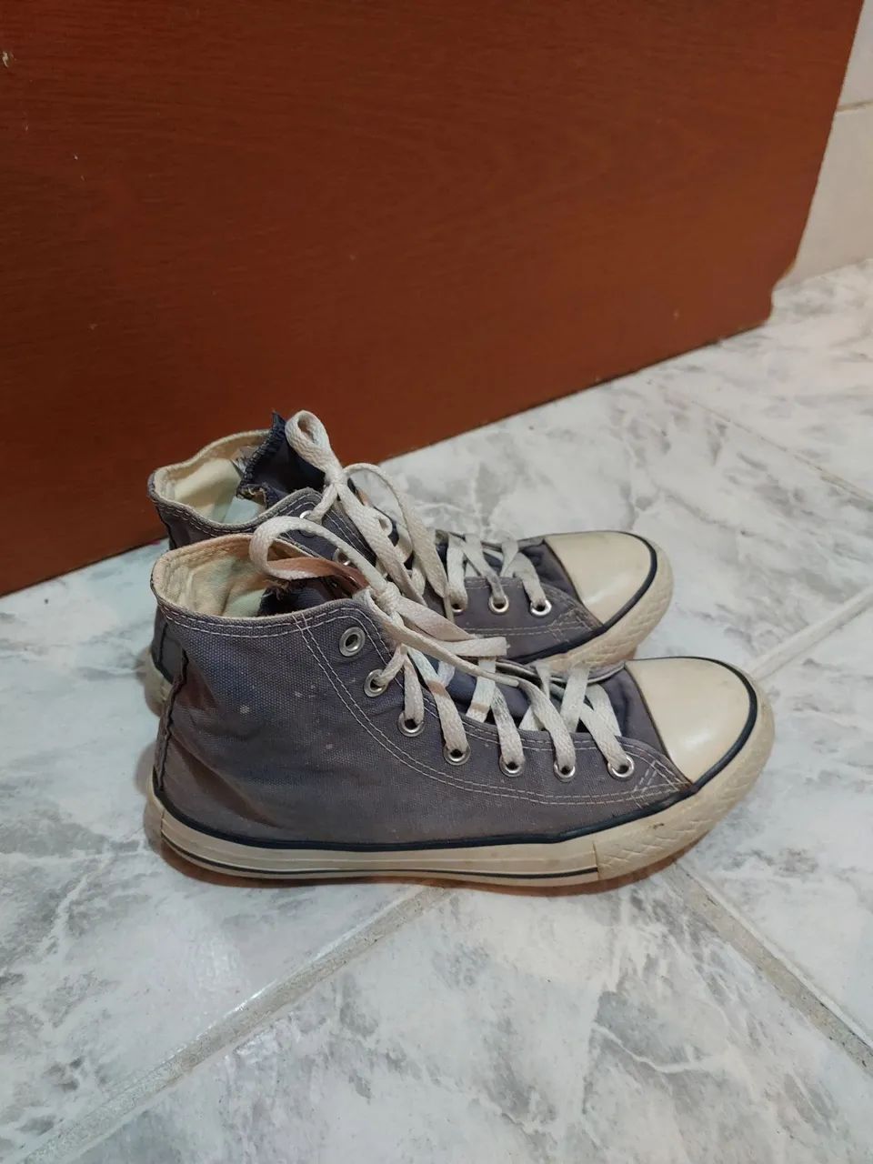 Converse All Star azul clari - Foto 2