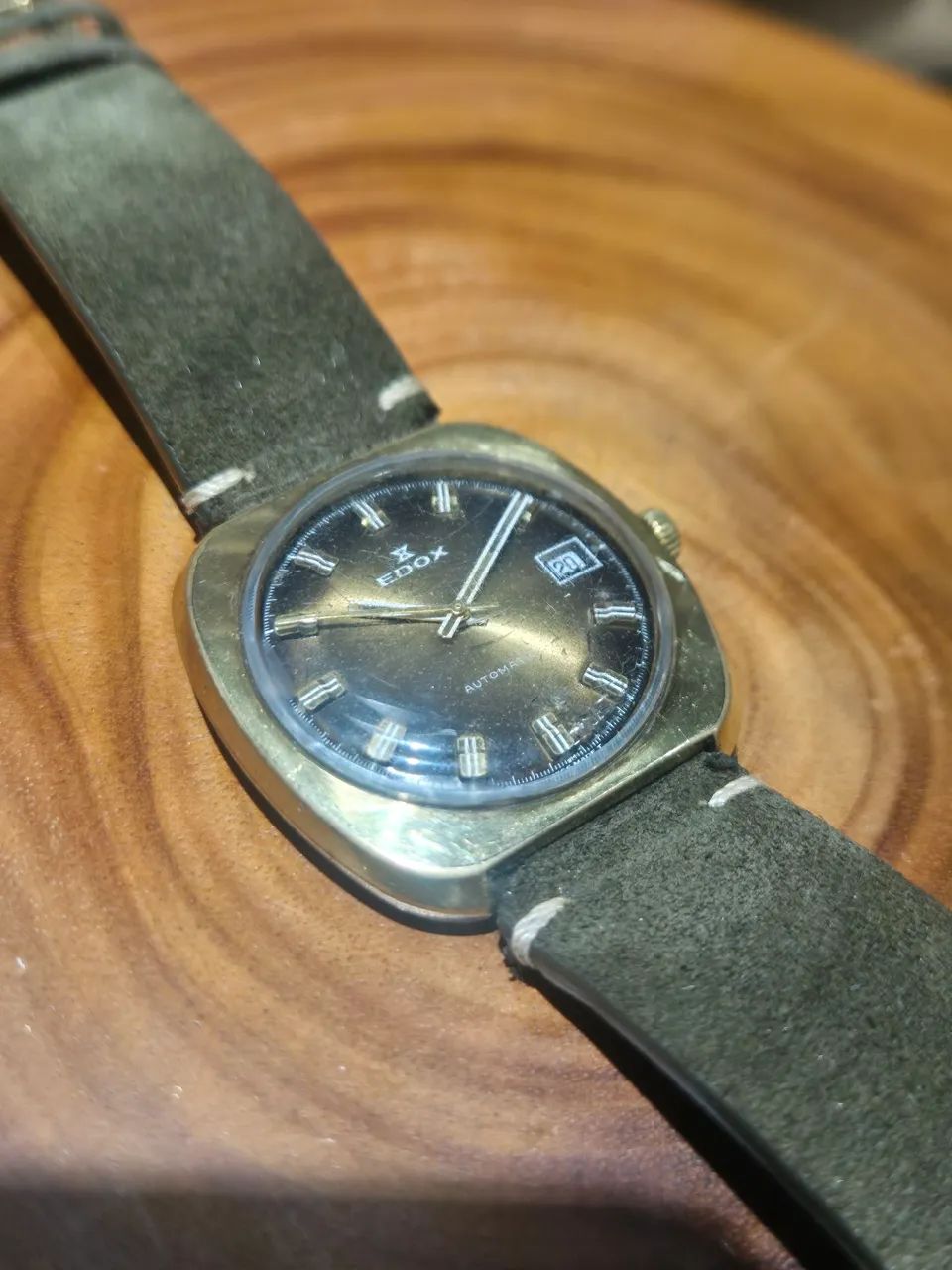 Relogio EDOX raro vintage automático  - Foto 2