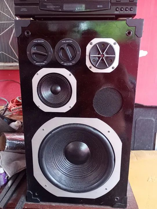Par Caixas cce Cl 990- potentes! 140 W rms-  funcionando perfeitamente - Foto 4