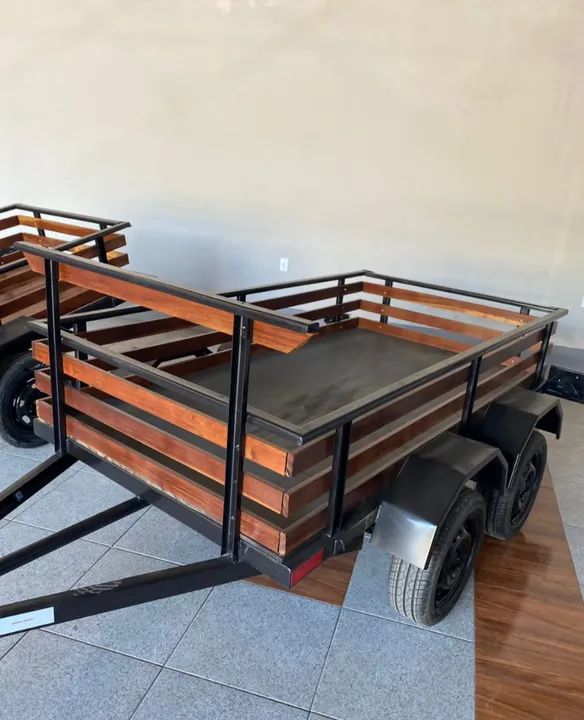 Carretinha padrão e reboque  - Foto 3