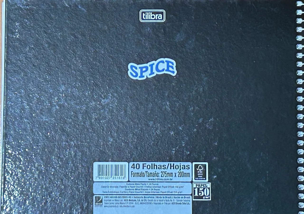 Caderno meia pauta tilibra novo - Foto 2