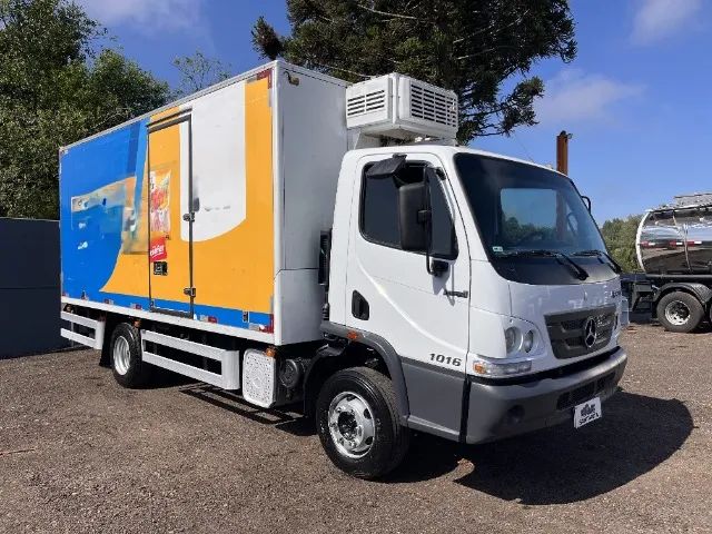MB Mercedes-Benz Accelo 1016 4X2 2020 Completo Baixo Km 3/4 Com Baú Frigorífico Revisado - Foto 2
