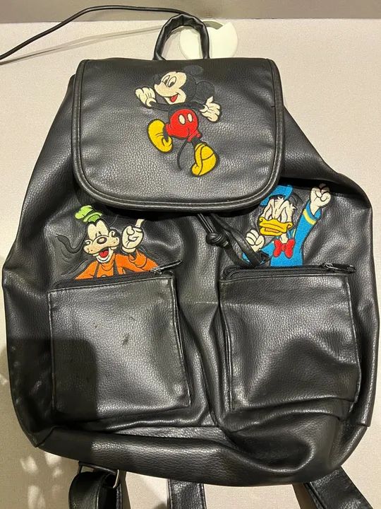 Mochila de couro Disney  - Foto 2