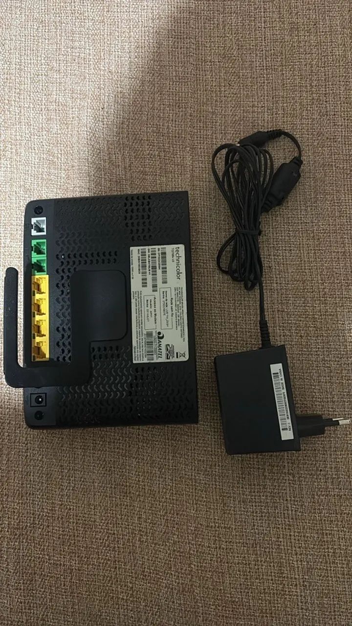 Aparelho Modem Technicolor Modelo -tg788v - V3 - Foto 4