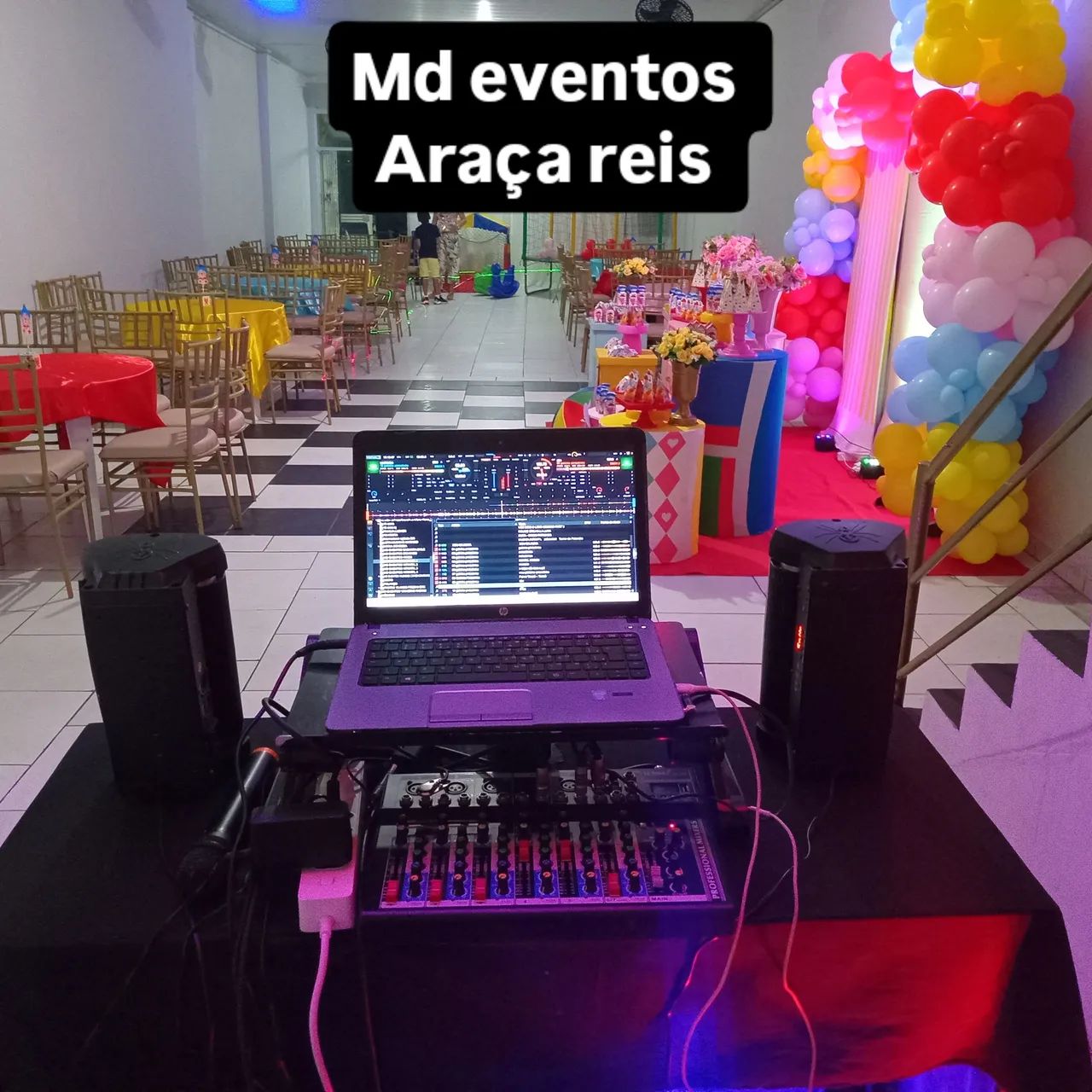 Dj + SOM + ILUMINAÇÃO 350 5 HORAS  - Foto 2