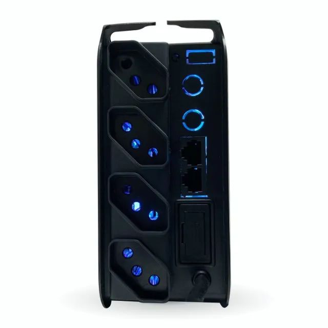  Protetor Eletrônico Gamer Ragtech Dps Space Up Nitro, Bivolt, Led RGB, 4 Tomadas - 20dps4 - Foto 4