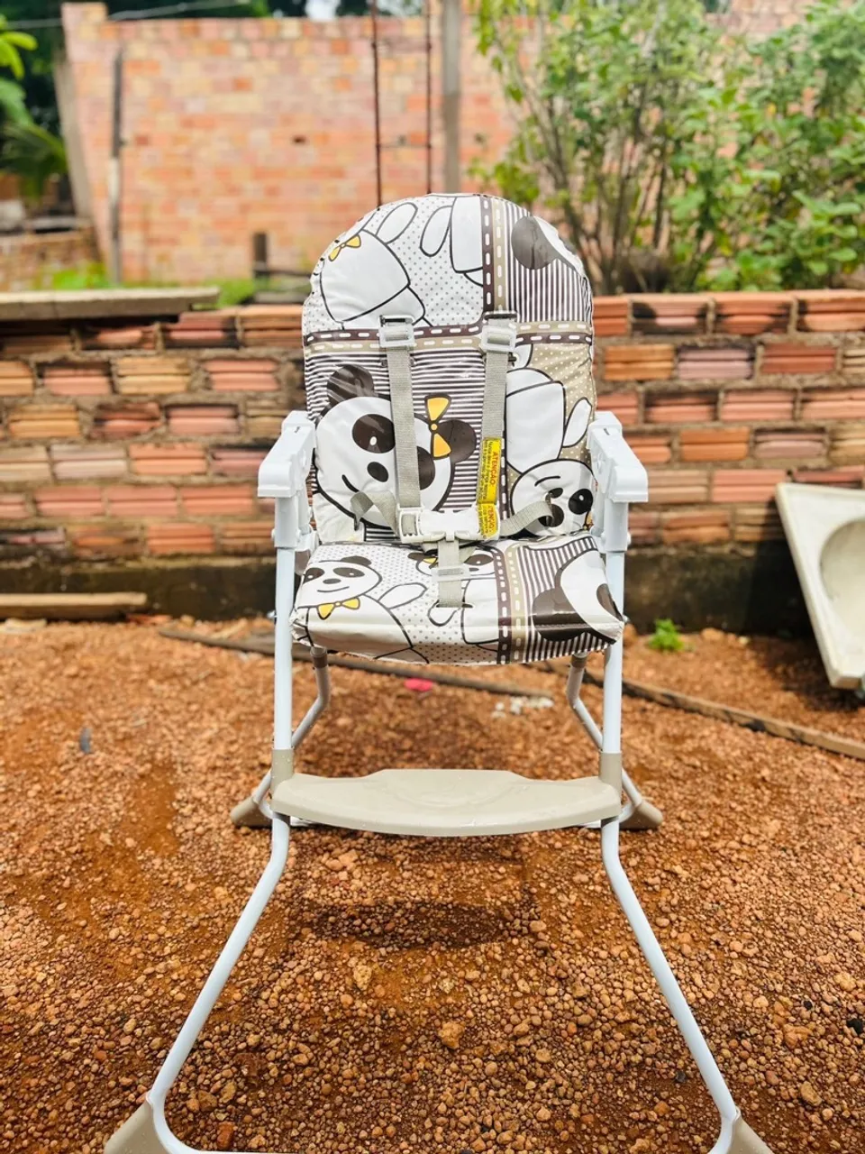 Cadeira Infantil com Estampa de Panda
