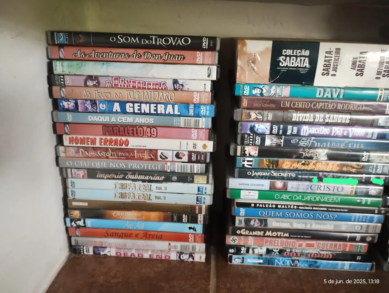 Coleção de DVDs originais - Diversos Filmes e Gêneros