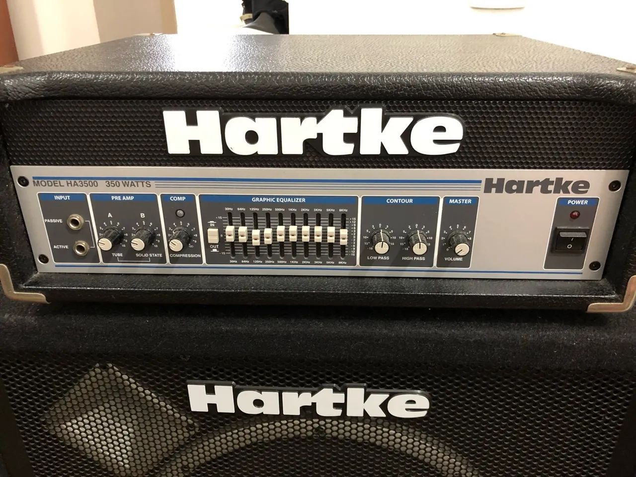Combo Hartke: HA3500 350 Watts + VX115 - Foto 4