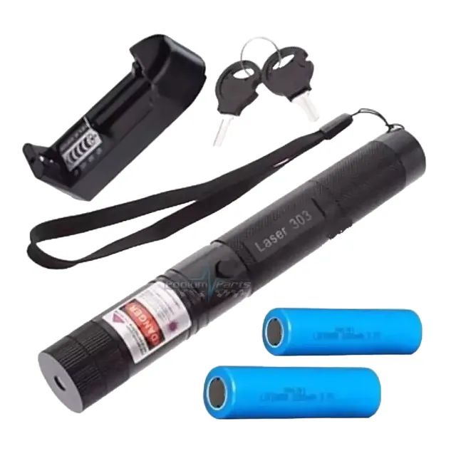 CANETA LASER PARA REUNIÕES ESTUDOS APRESENT. VERDE LONGO ALCANCE RECARREG. LUATEK LT403 - Foto 2