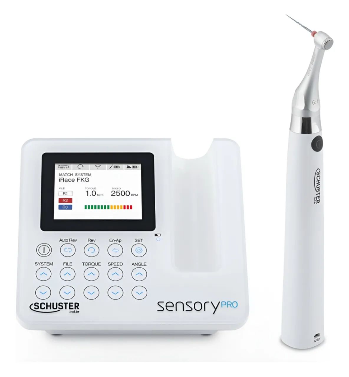 Motor Endodôntico E Localizador Apical Sensory Pro Schuster
