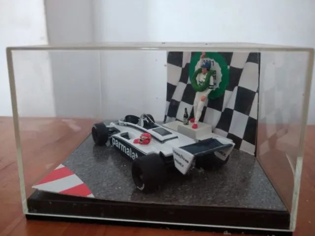 F1 Brabham BT-49C Nelson Piquet escala 1/43 edição limitada - Foto 4