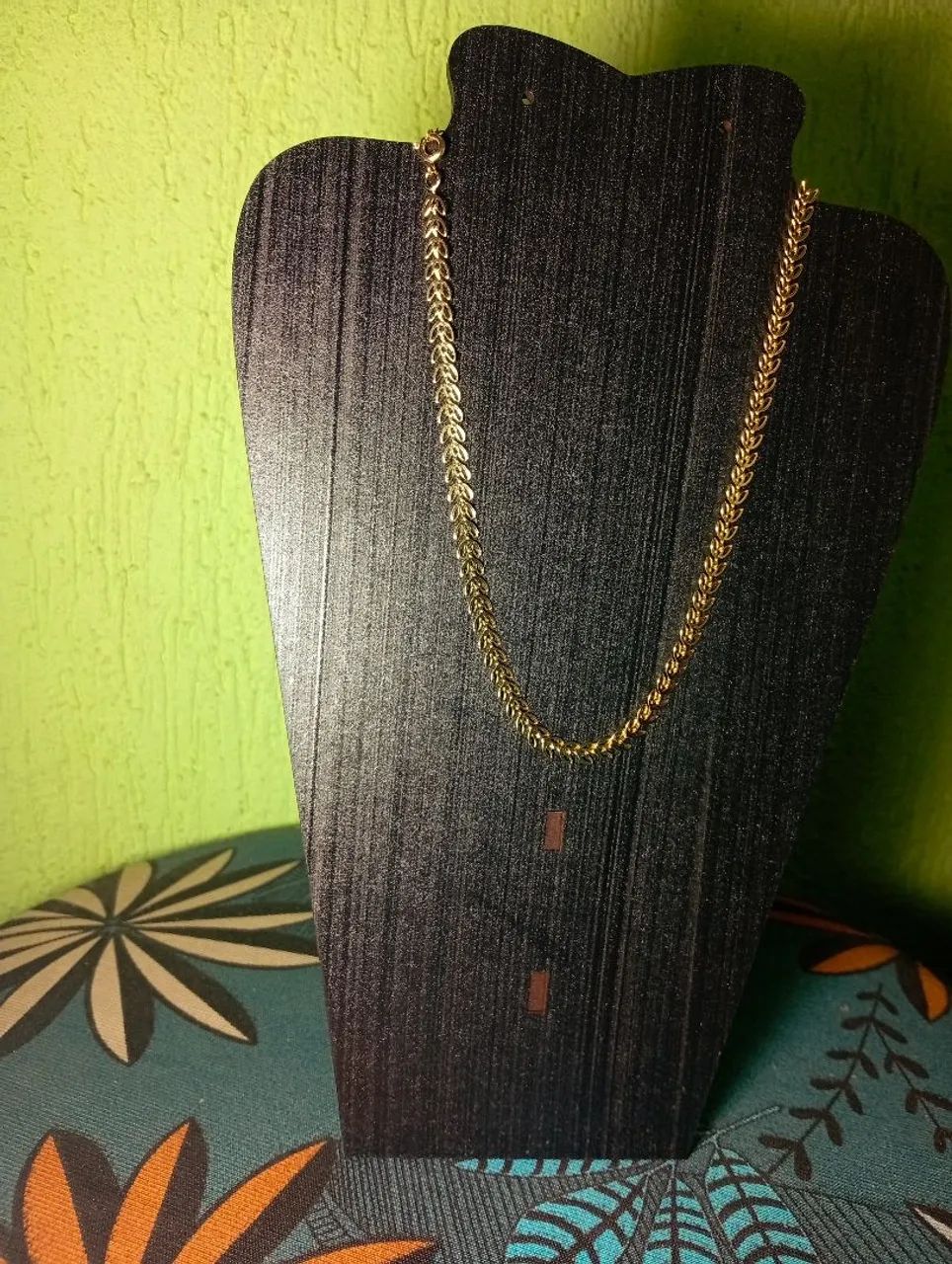 Chokers trigo banhada a ouro  - Foto 2