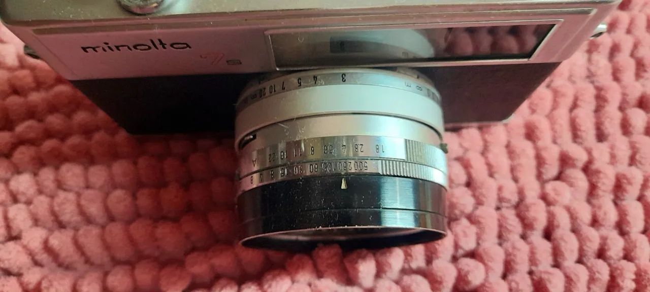 Camera antiga Minolta 7s funcionando  - Foto 2