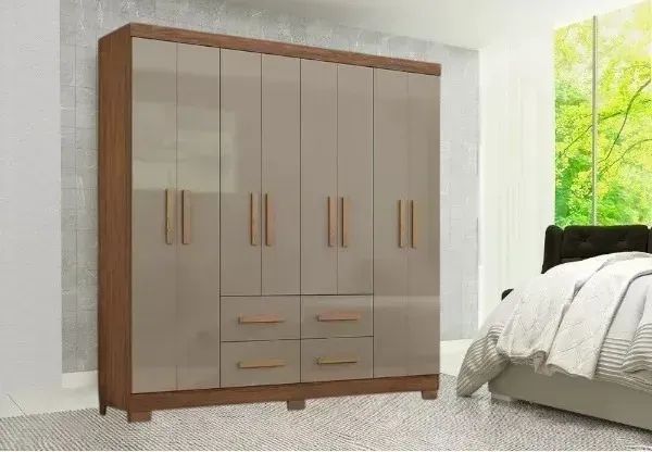 Guarda roupa de casal viena  8 portas 4 gav (temos outros modelos e produtos)