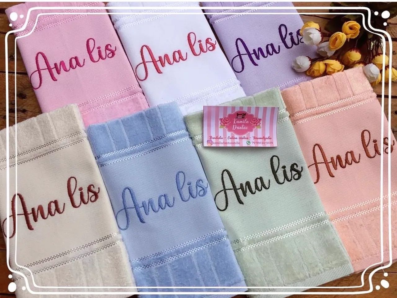 Toalhinhas bordadas - Foto 5